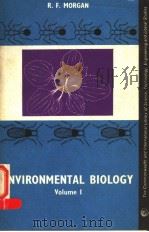 ENVIRONMENTAL BIOLOGY VOLUME 1 PDF电子版封面 A.R.GEMMELL S.MC.B. CARSON R