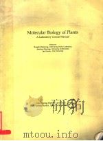 MOLECULAR BIOLOGY OF PLANTS PDF电子版封面 0879691840
