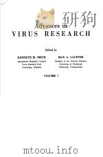ADVANCES IN VIRUS RESEARCH VOLUME 7（ PDF版）