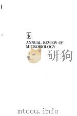 ANNUAL REVIEW OF ENTOMOLOGY  VOLUME 37  1983（1983年 PDF版）