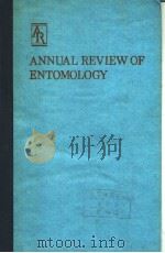 ANNUAL REVIEW OF ENTOMOLOGY VOLUME 31 PDF电子版封面 0824301315 THOMAS E.MITTLER