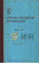 ANNUAL REVIEW OF ENTOMOLOGY VOLUME 32 PDF电子版封面 0824301323 THOMAS E.MITTLER