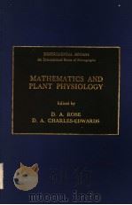 MATHEMATICS AND PLANT PHYSIOLOGY（1981 PDF版）