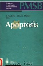 APPOPTOSIS PDF电子版封面 3540594701 Y.KUCHINO W.E.G.MULLER