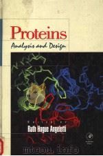 PROTEINS ANALYSIS AND DESIGN PDF电子版封面 0120587858 RUTH HOGUE ANGELETTI