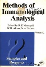 METHODS OF IMMUNOLOGICAL ANALYSIS VOLUME 2 SAMPLES AND REAGENTS 1993 PDF电子版封面 3527279075 WINFRIED H.ALBERT AND NORMAN A