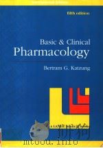 BASIC & CLINICAL PHARMACOLOGY  FIFTH EDITION     PDF电子版封面  0838505643  BERTRAM G.KATZUNG 