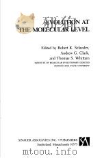 EVOLUTION AT THE MOLECULAR LEVEL PDF电子版封面 0878938184 ROBERT K.SELANDER ANDREW G.CL