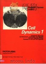 PROTOPLASMA SUPPLEMENTUM 1 CELL DYNAMICS VOLUME 1 PDF电子版封面 3211820949 M.TAZAWA