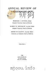 ANNUAL REVIEW OF PHYTOPATHOLOGY VOLUME 4 PDF电子版封面 WINDSOR C.CUTTING ROBERT H.DR
