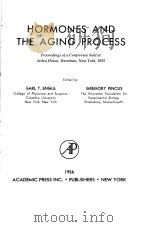 HORMONES AND THE AGING PROCESS PDF电子版封面 EARL T·ENGLE