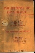 THE JOURNAL OF PHYSIOLOGY EDITED FOR THE PHYSIOLOGICAL SOCIETY PDF电子版封面 P.ASCHER H.B.BARLOW D.A.BAYLOR