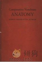COMPARATIVE VERTEBRATE ANATOMY PDF电子版封面 LIBBIE HENRIETTA HYMAN