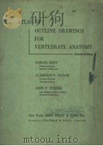ATLAS OF OUTLINE DRAWINGS FOR VERTEBRATE ANATOMY PDF电子版封面 SAMUEL EDDY CLARENCE P.OLIVER