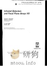 INFRARED DETECTORS AND FOCAL PLANE ARRAYS Ⅶ VOLUME 4721 PDF电子版封面 0819444715 EUSTACE L.DERENIAK ROBERT E.S