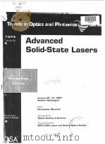 ADVANCED SOLID-STATE LASERS VOLUME 50 PDF电子版封面 1557526613