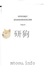 OSA PROCEEDINGS ON ADVANCED SOLID-STATE LASERS VOLUME 15 PDF电子版封面 1557522766 ALBERT A.PINTO TSO YEE FAN