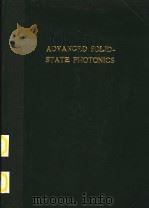 ADVANCED SOLID-STATE PHOTONICS VOLUME 83 PDF电子版封面 1557527431 JOHN J.ZEYHOWSKI