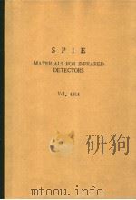 MATERIALS FOR INFRARED DETECTORS VOLUME 4454     PDF电子版封面  0819441686  RANDOLPH E.LONGSHORE 