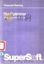 THE OPTIMIZER A BUSINESS PROBLEM SOLVER PDF电子版封面 SUPERSOFT