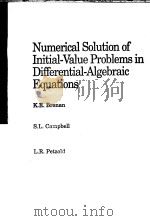 NUMERICAL SOLUTION OF INITIAL-VALUE PROBLEMS IN DIFFERENTIAL-ALGEBRAIC EQUATIONS PDF电子版封面 0444015116
