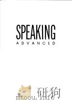 SPEAKING ADVANCED PDF电子版封面 0194534146