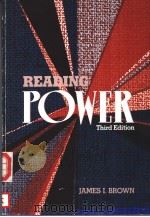 READING POWER THIRD EDITION PDF电子版封面 0669117722 JAMES I.BROWN
