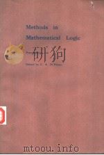 METHODS IN MATHEMATICAL LOGIC PDF电子版封面 3540152369 C.A.DIPRISCO