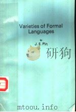 VARIETIES OF FORMA LANGUAGES PDF电子版封面 0306422948 J.E.PIN