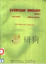 EVERYDAY ENGLISH BOOK 4 PDF电子版封面 DAVID KRULIK BARBARA ZAFFRAN
