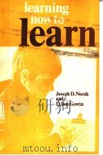 LEARNING HOW TO LEARN PDF电子版封面 JOSEPH D. NOVAK AND D. BOB GOW