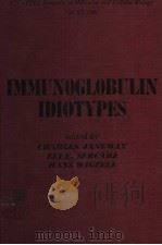 IMMUNOGLOBULIN IDIOTYPES PDF电子版封面 0123803802 CHARLES JANEWAY ELI E.SERCARZ