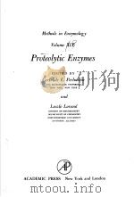 METHODS IN ENZYMOLOGY VOLUME XIX PROTEOLYTIC ENZYMES PDF电子版封面 GERTRUDE E.PERLMANN AND LASZLO