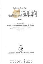 METHODS IN ENZYMOLOGY VOLUME XVIII VITAMINS AND COENZYMES PART A PDF电子版封面 DONALD B.MCCORMICK AND LEMUEL