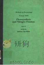 METHODS IN ENZYMOLOGY VOLUME XXIV PHOTOSYNTHESIS AND NITROGEN FIXATION PART B PDF电子版封面 ANTBONY SAN PIETRO