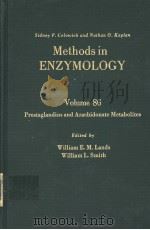 METHODS IN ENZYMOLOGY VOLUME 86 PROSTAGLANDINS AND ARACHIDONATE METABOLITES（1982 PDF版）