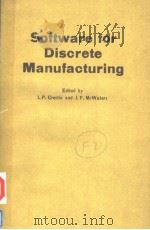 SOFTWARE FOR DISCRETE MANUFACTURING（1986 PDF版）
