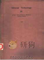 INFRARED TECHNOLOGY  Ⅸ（ PDF版）
