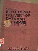 CONFERENCE ON ELECTRONIC DELIVERY OF DATA AND SOFTWARE（1986 PDF版）