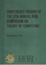 CONFERENCE RECORD OF THE 11TH ANNUAL ACM SYMPOSIUM ON THEORY OF COMPUTING 1979（ PDF版）