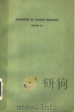 ADVANCES IN CANCER RESEARCH VOLUME 23 PDF电子版封面 0120066238 GEORGE KLEIN SINEY WEINHOUSE