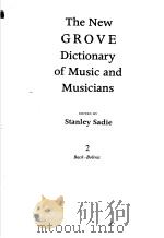 THE NEW GROVE DICTIONARY OF MUSIC AND MUSICIANS 2 BACK-BOLIVIA（ PDF版）