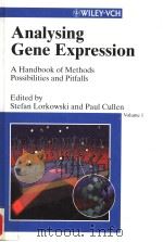 ANALYSING GENE EXPRESSION VOL.1 PDF电子版封面 3527304886