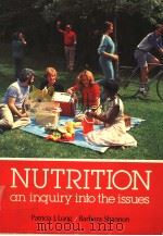 NUTRITION:AN INQUIRY INTO THE ISSUES PDF电子版封面 0136278027 PATRICIA J.LONG BARBARA SHANN