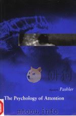 THE PSYCHOLOGY OF ATTENTION PDF电子版封面 HAROLD E.PASHLER