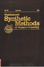 THEILHEIMER'S SYNTHETIC METHODS OF ORGANIC CHEMISTRY  VOLUME 49（ PDF版）