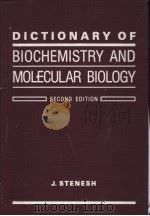 DICTIONARY OF BIOCHEMISTRY AND MOLECULAR BIOLOGY（ PDF版）