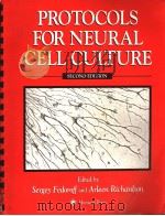 PROTOCOLS FOR NEURAL CELL CULTURE SECOND EDITION PDF电子版封面 0896034542