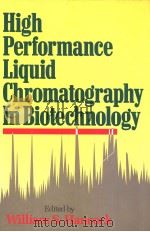 HIGH PERFORMANCE LIQUID CHROMATOGRAPHY IN BIOTECHNOLOGY（ PDF版）
