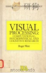 VISUAL PROCESSING:COMPUTATIONAL PSYCHOPHYSICAL AND COGNITIVE RESEARCH PDF电子版封面 R·J·WATT